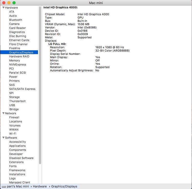 Mac Mini Server A1347 MD398LL/A Late 2012 - Logic Board 2.3 Quad Core I7-3615QM