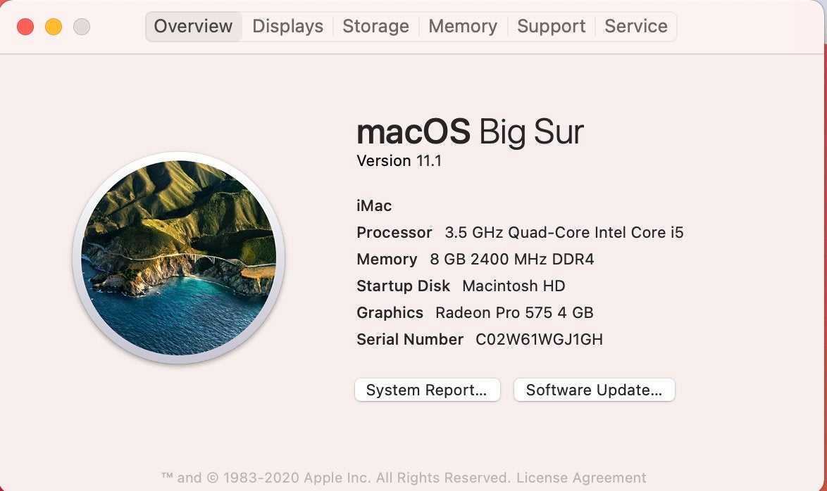 AS-IS 5K iMac 27" A1419 Mid 2017 Logic Board W/4GB AMD Radeon Pro 575 *NO CPU*