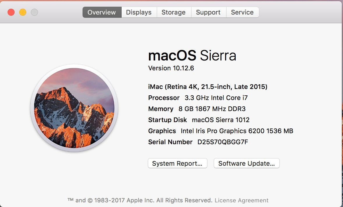 Logic Board - 3.3 GHz Core i7 8 GB Ram - iMac Retina 4K 21.5&quot; Late 2015 A1418