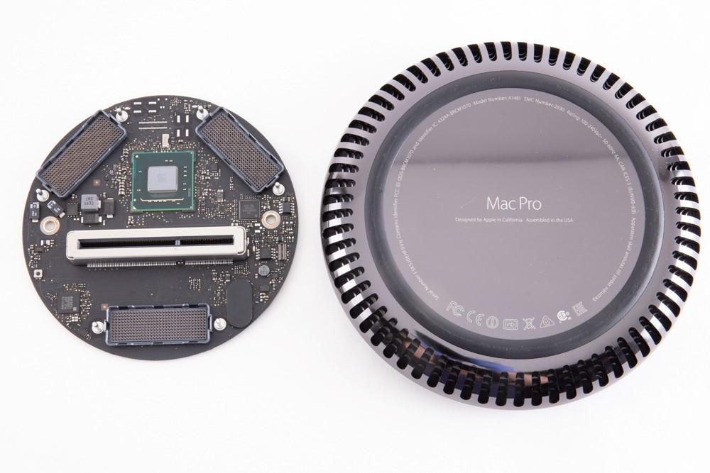 Logic Board & Case Bottom Matching Serial Numbers for Mac Pro 2013 6,1 A1481