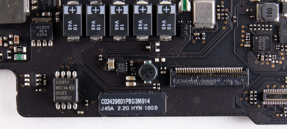 Logic Board for 15" MacBook Pro Retina Mid 2014 -- i7-4770HQ IG 2.2GHz 16GB Ram