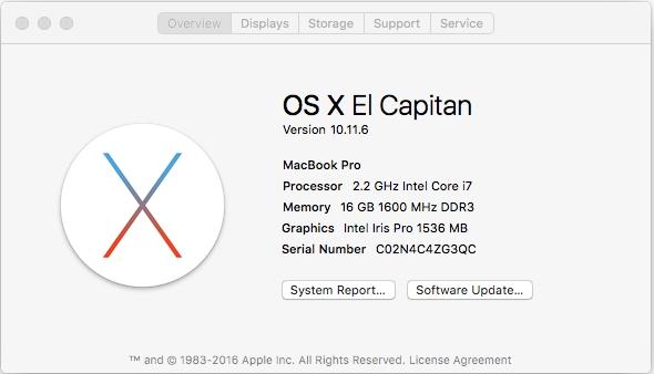 Logic Board for 15" MacBook Pro Retina Mid 2014 -- i7-4770HQ IG 2.2GHz 16GB Ram