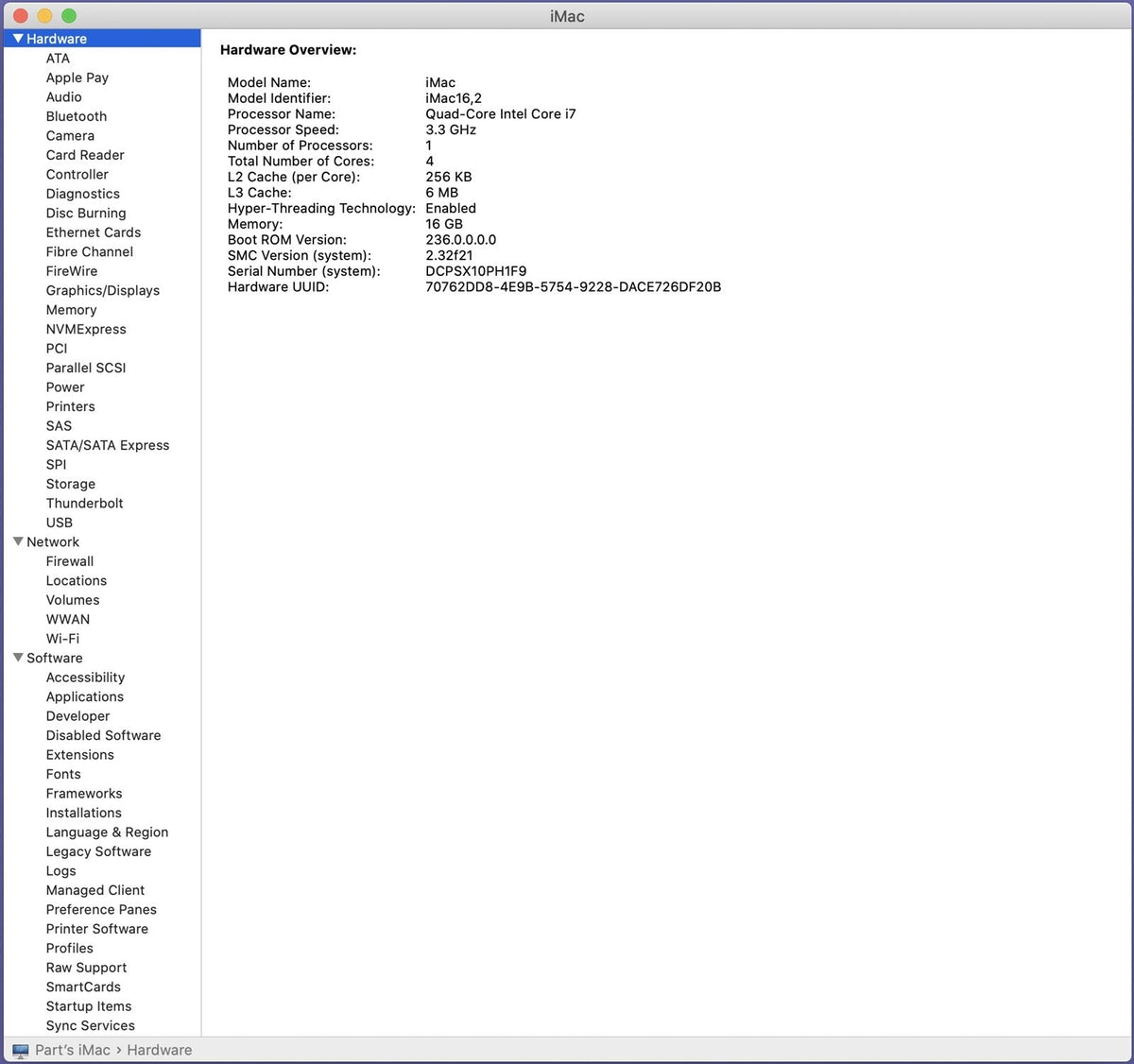 Logic Board 3.3 GHz i7 16GB Ram iMac Retina 4K 21.5" Late 2015 A1418 W/PCIe Slot