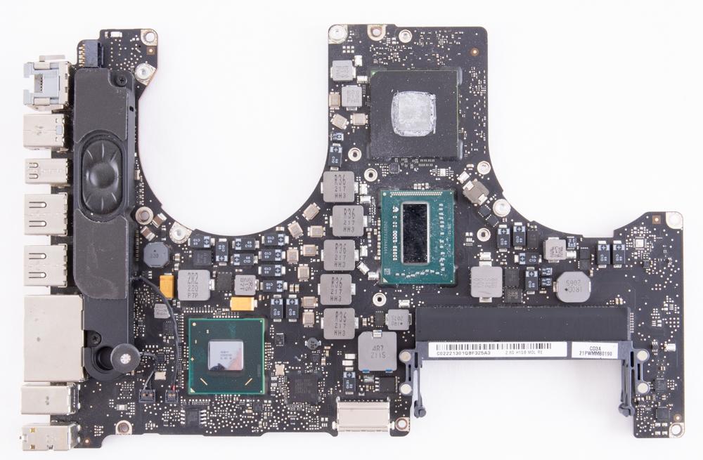 15" MacBook Pro A1286 MD104LL/A Mid 2012 2.6 Ghz I7-3720QM Logic Board 820-3330