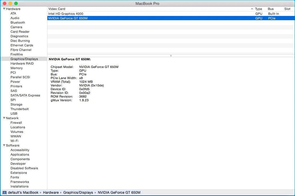 15" MacBook Pro A1286 MD104LL/A Mid 2012 2.6 Ghz I7-3720QM Logic Board 820-3330