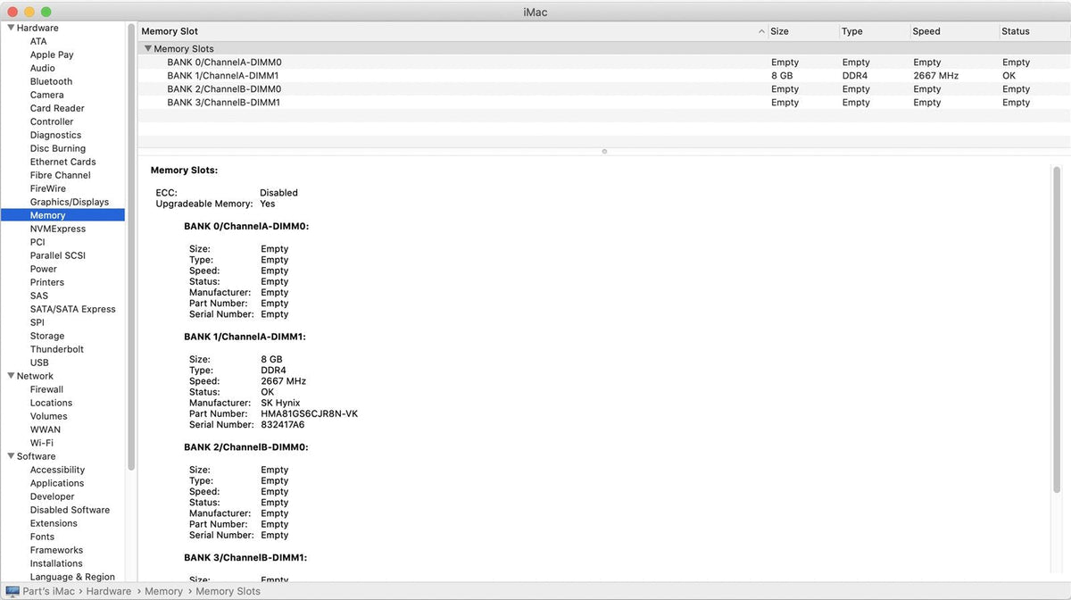 Retina 5K iMac 27" A2115 2019 Logic Board W/8GB Radeon Pro 580X NO CPU