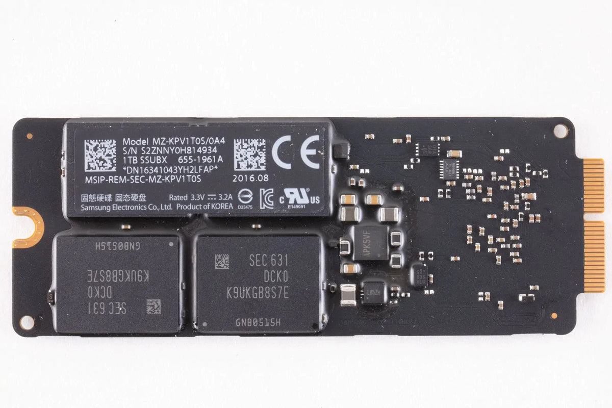 1 TB SSD Apple OEM Samsung- APPLE iMac Mid 2017 655-1961 MZ-KPV2T0S/0A4