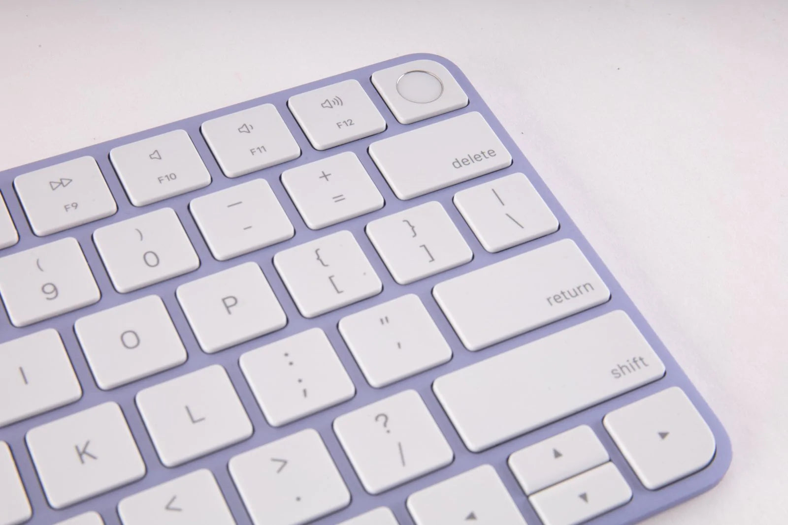 Purple Apple Magic Keyboard W/Touch ID, Purple Magic Mouse, Purple
