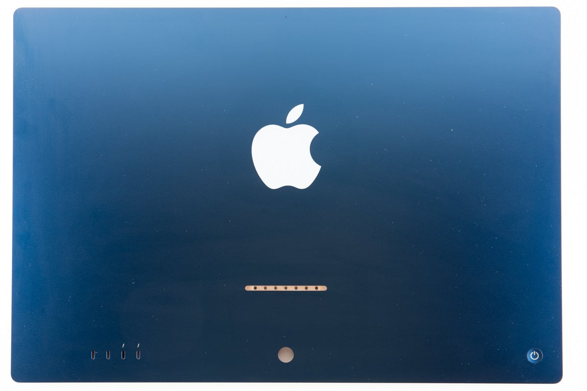 Blue iMac 24&quot; A2438 2021 Case Back Rear Housing Power Button Speakers 4 Ports
