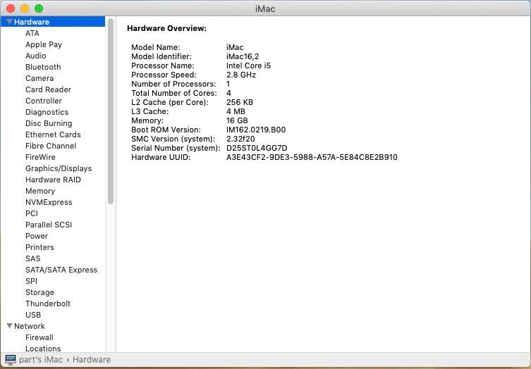 iMac 21.5&quot; A1418 Late 2015 Logic Board 2.8 GHz Core i5 16GB Ram || NO PCIE Slot