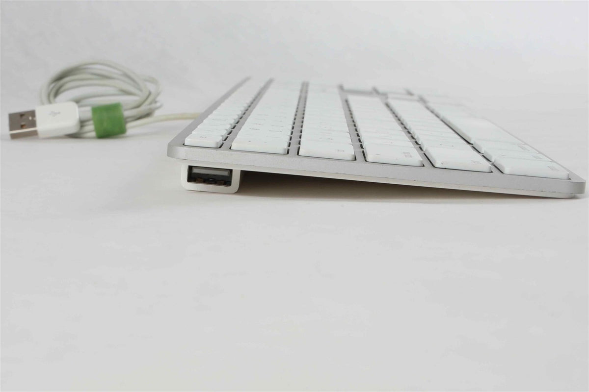 Genuine Apple A1243 Aluminum USB Keyboard W/Numeric Keypad ||R2/ready for resale