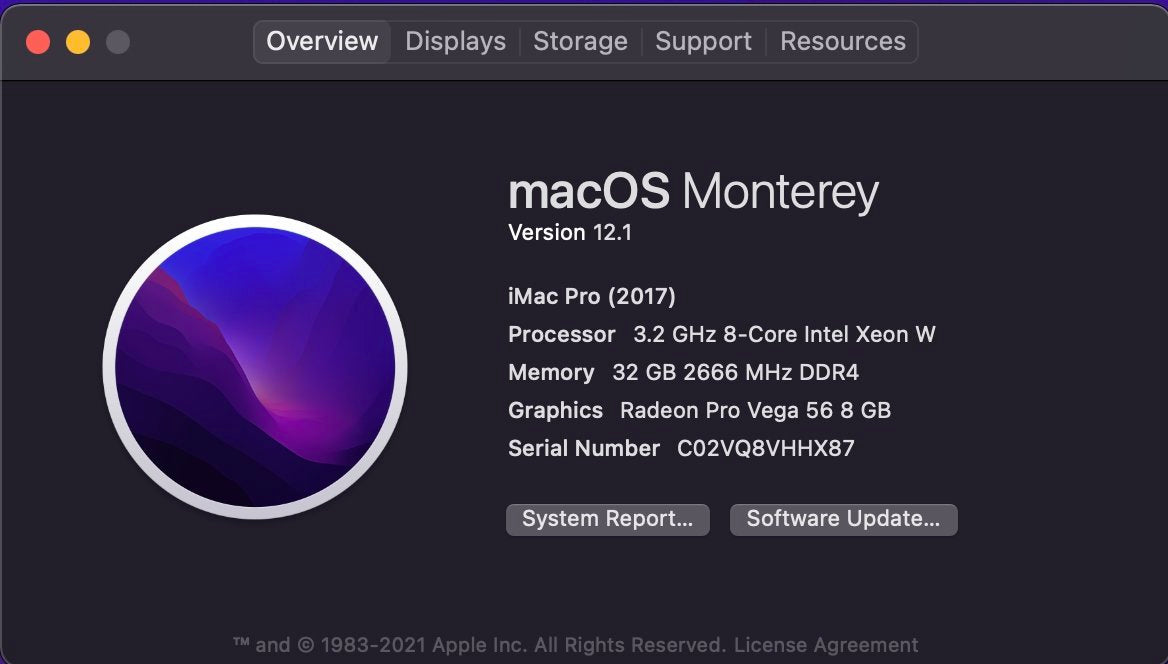 Retina 5K iMac Pro 27&quot; A1862 2017 Logic Board W/ AMD Radeon Pro Vega 56 *NO CPU*