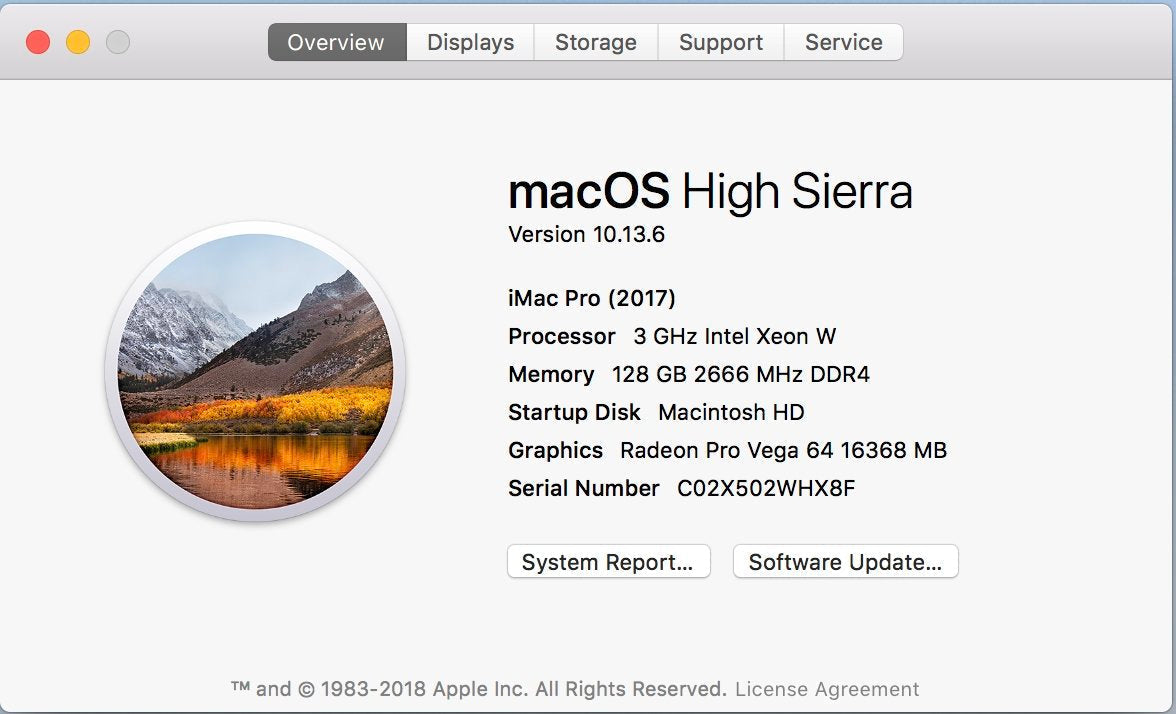 Retina 5K iMac Pro 27" A1862 2017 Logic Board W/ AMD Radeon Pro Vega 64*NO CPU*
