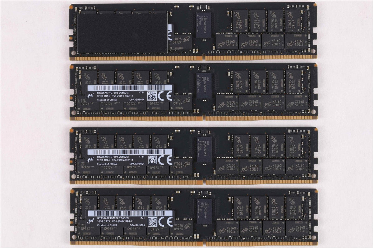 Apple iMac Pro Ram 128 GB (4x32GB) DDR4 1Rx8 PC4-21300 ECC Memory