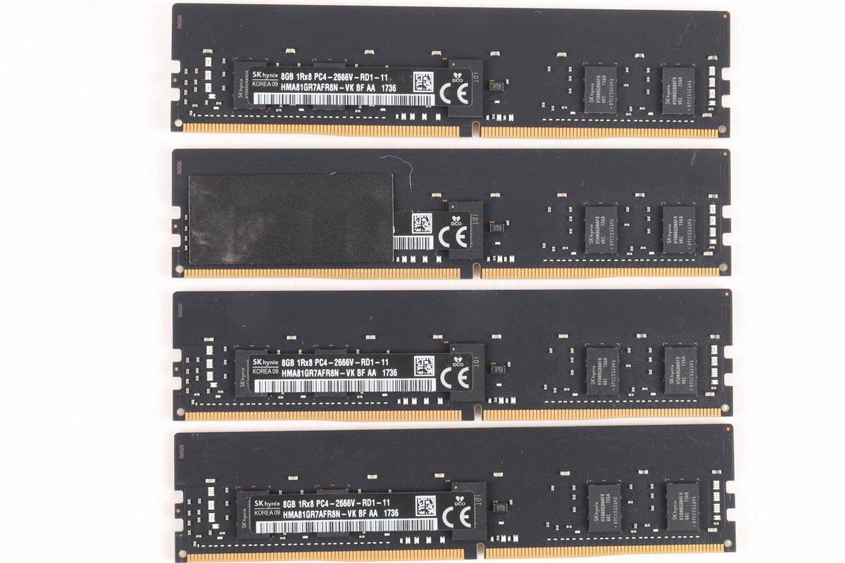 Apple iMac Pro Ram 32GB (4x8GB) DDR4 1Rx8 PC4-21300 ECC Memory