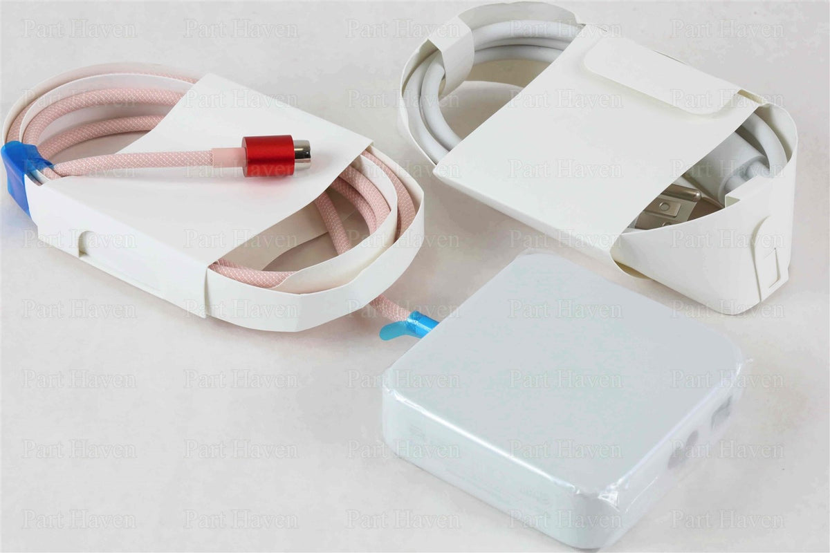 || New || Genuine Apple iMac 24&quot;  Power Adapter W/ Ethernet || Pink || A2290