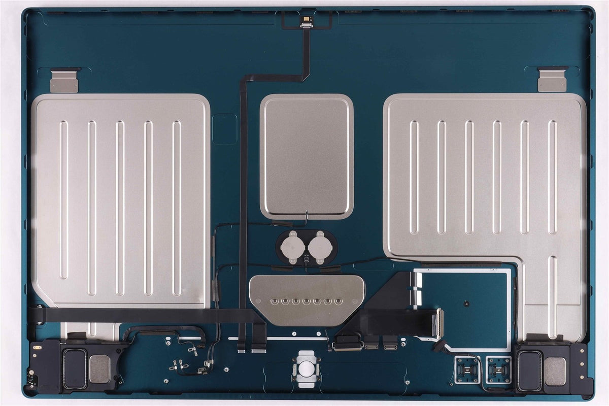 Green iMac 24" A2438 2021 Case Back Rear Housing Power Button Speakers 4 Ports