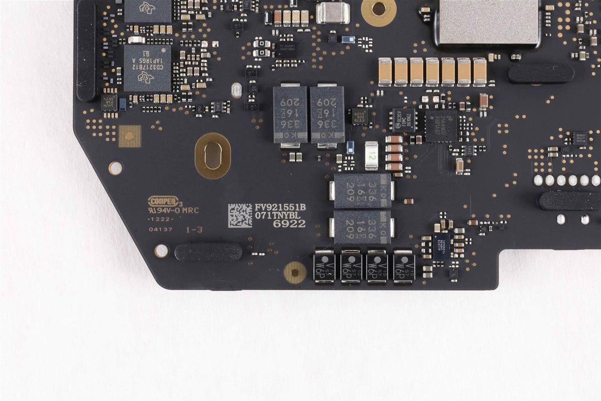 AS-IS Logic Board W/Touch ID Sensor - Apple 13" MacBook Air M1 2020 7 Core GPU