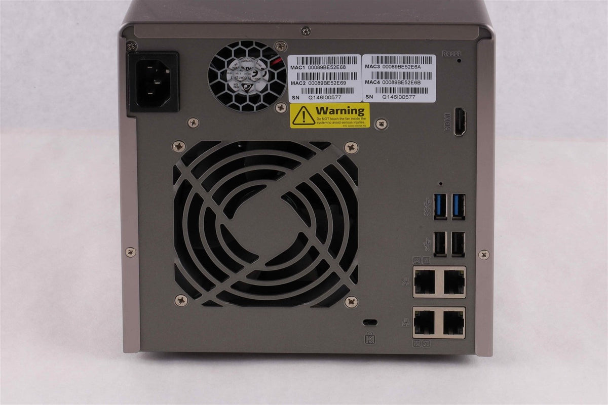 QNAP TS-453 Pro 4-Bay Professional-grade NAS, Intel 2.0GHz Quad Core CPU