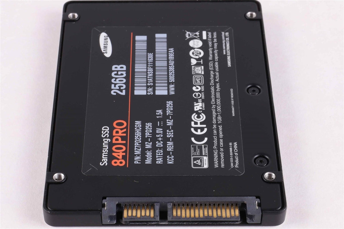 Samsung 840 Pro 256 GB SATA 2.5 Inch SSD Drive Formatted For Apple Mac OSX
