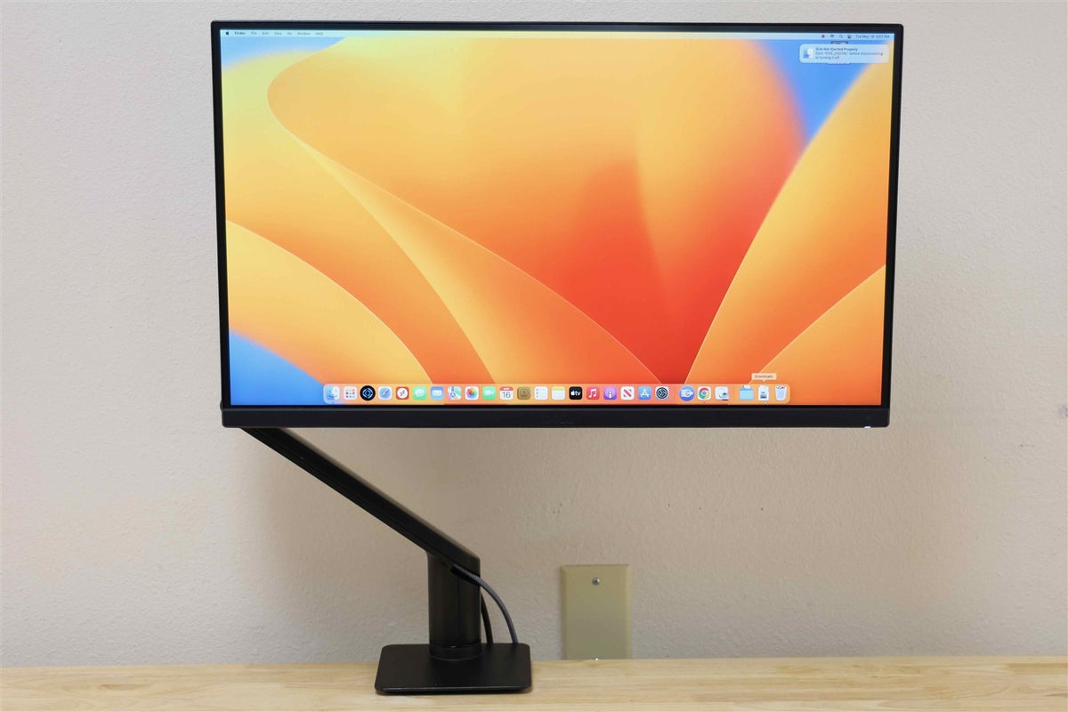 Dell UltraSharp 25" QHD Monitor U2515H & MSA14 Monitor Stand W/ Cable Management