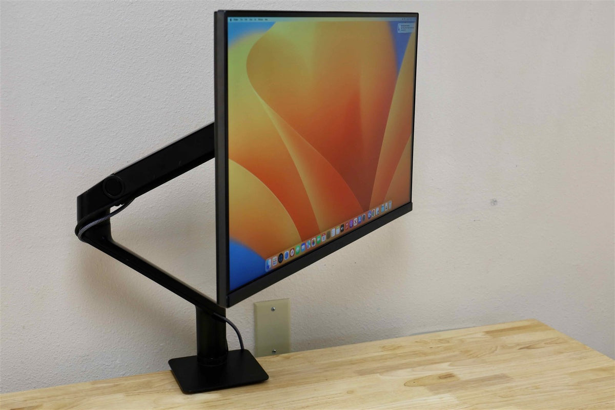 Dell UltraSharp 25" QHD Monitor U2515H & MSA14 Monitor Stand W/ Cable Management