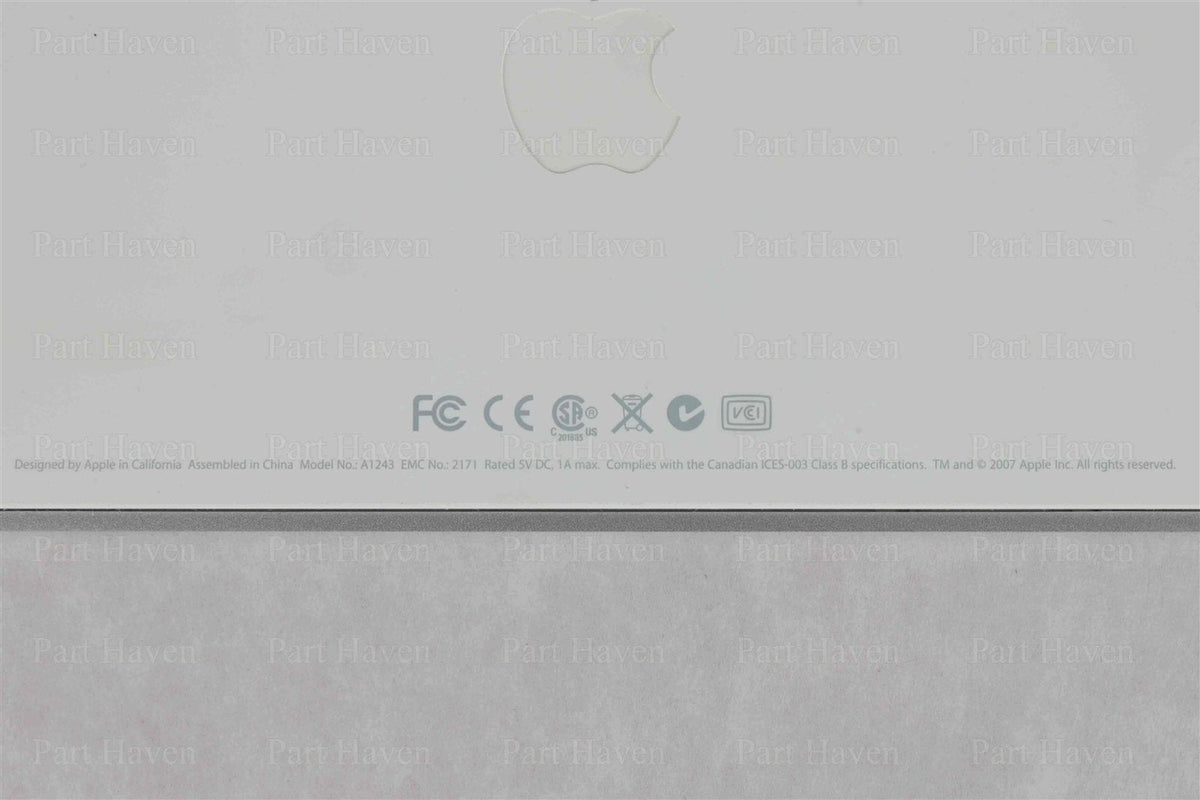 Final Cut Pro Keyboard by KB Keyboards || Apple Aluminium A1243 with number pad