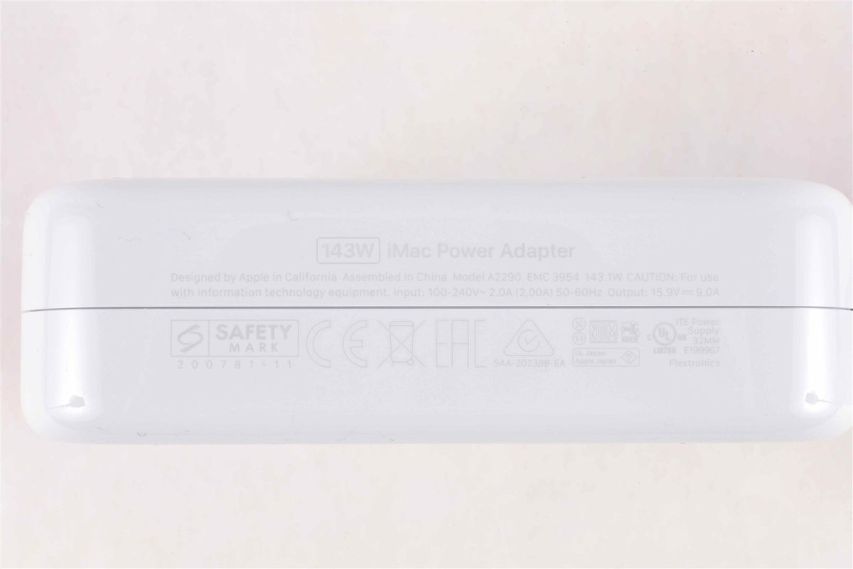 Genuine Apple iMac 24"  Power Adapter W/ Ethernet || Silver || A2290