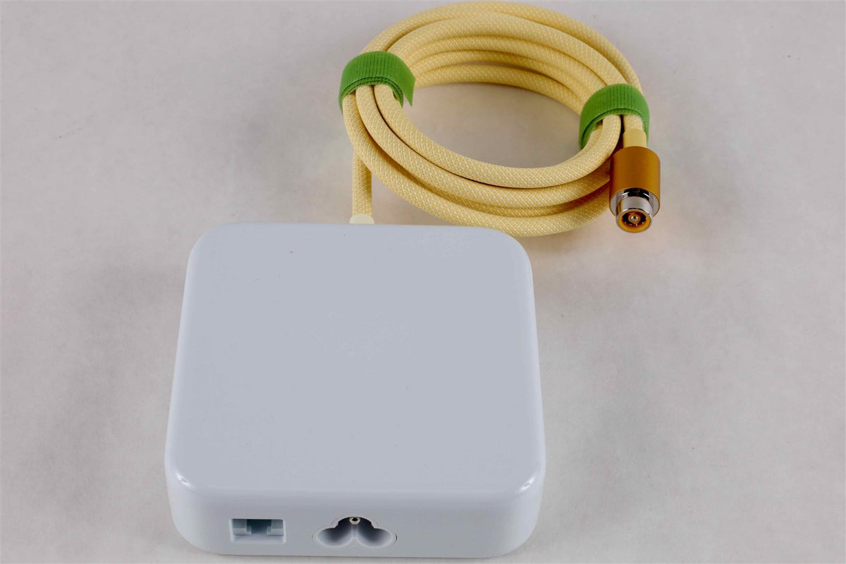 Genuine Apple iMac 24&quot; M1 Power Adapter W/ Ethernet || Yellow || A2290