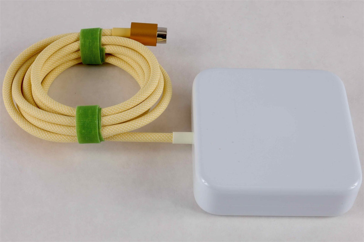Genuine Apple iMac 24&quot; M1 Power Adapter W/ Ethernet || Yellow || A2290