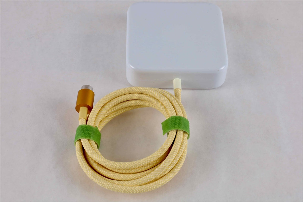 Genuine Apple iMac 24&quot; M1 Power Adapter W/ Ethernet || Yellow || A2290