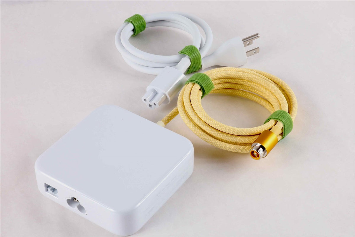 Genuine Apple iMac 24&quot; M1 Power Adapter W/ Ethernet || Yellow || A2290