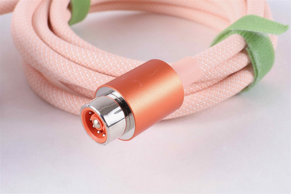 Genuine Apple iMac 24&quot; M4 M3 M1 Power Adapter W/ Ethernet || Orange || A2290