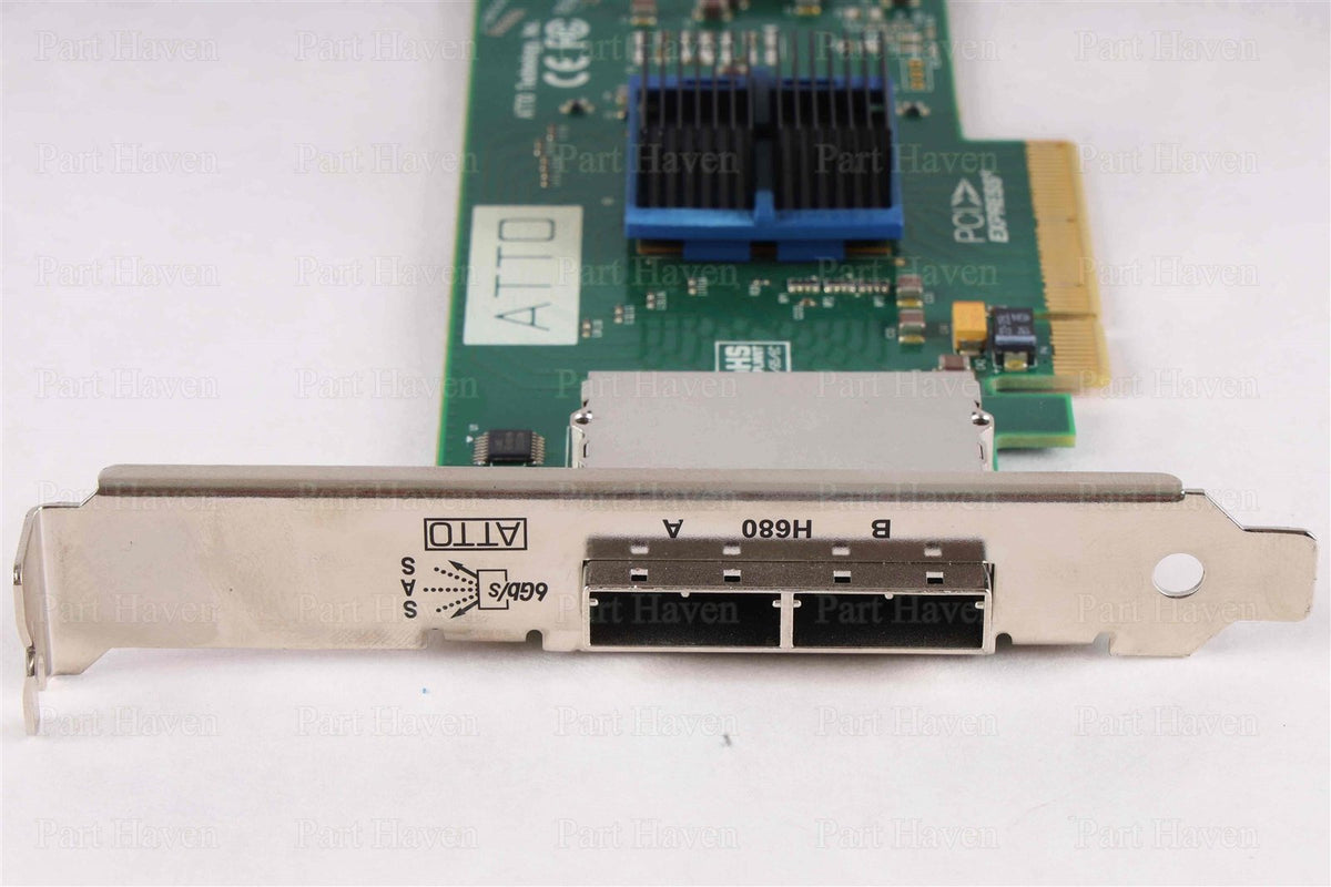 ATTO H680 6Gb/s 8-Port PCIe SAS / SATA Host Bus Adapter HBA - Mac Pro Compatible