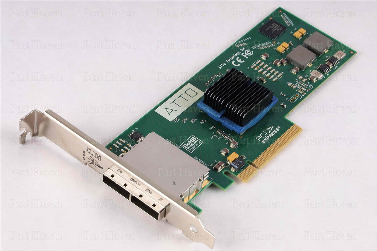 ATTO H680 6Gb/s 8-Port PCIe SAS / SATA Host Bus Adapter HBA - Mac Pro Compatible