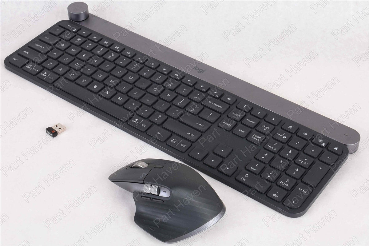 Logitech Craft Wireless Keyboard || MX Master 3 Mouse || Unifying USB Receiver