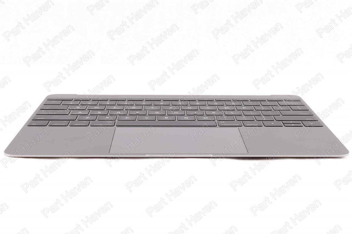 Top Case Keyboard Track Pad || 12" MacBook Mid 2017 A1534 || Space Gray