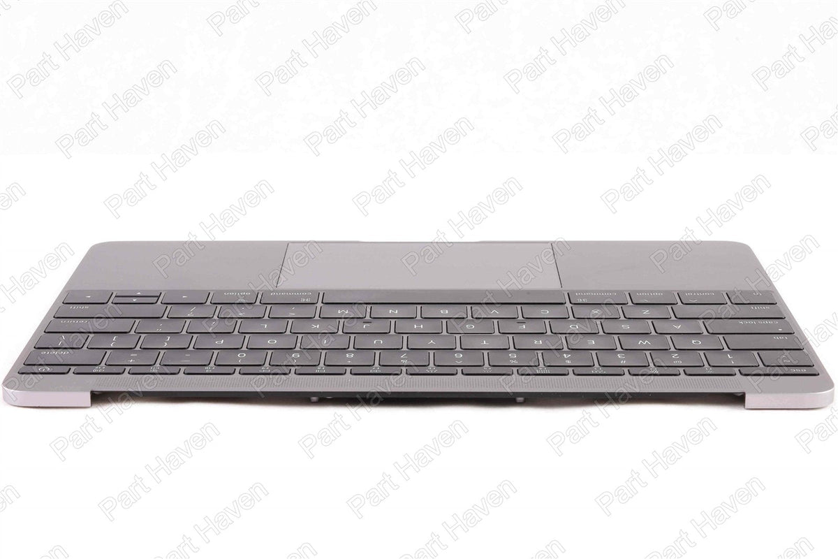 Top Case Keyboard Track Pad || 12" MacBook Mid 2017 A1534 || Space Gray