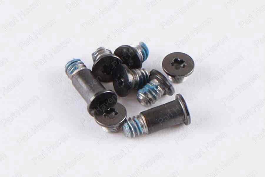 Bottom Case Screw Set || 12" MacBook Mid 2017 A1534 || Space Gray || Pentalobe