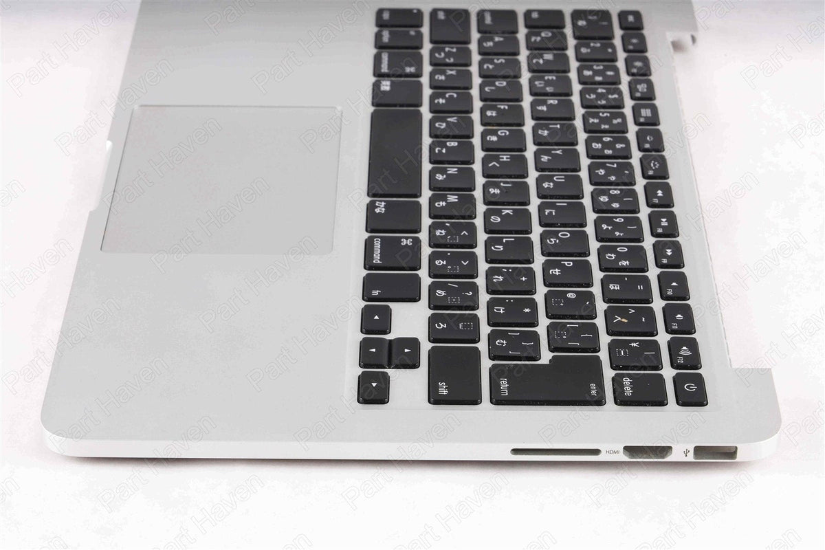 13" Macbook Pro Retina A1425 Late 2012 || Japanese Keyboard Trackpad & Battery