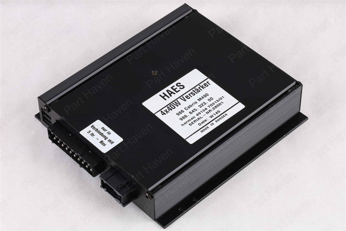 Haes Amplifier || 2002 Porsche Boxster 986 || 4 x 40W || Harman 49134 70313/01