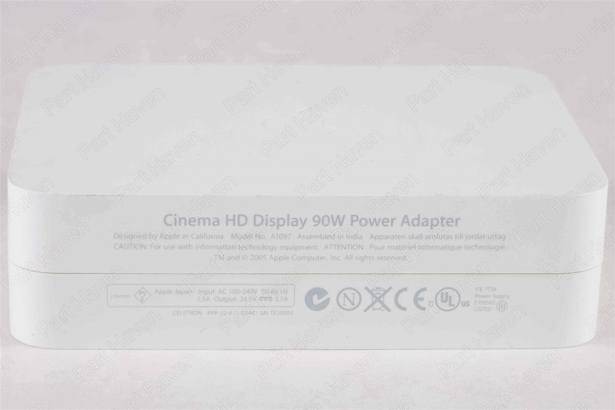 Apple Cinema Display Power Adapter || For 20&quot; &amp; 23&quot; Display || A1097 || 90 Watt