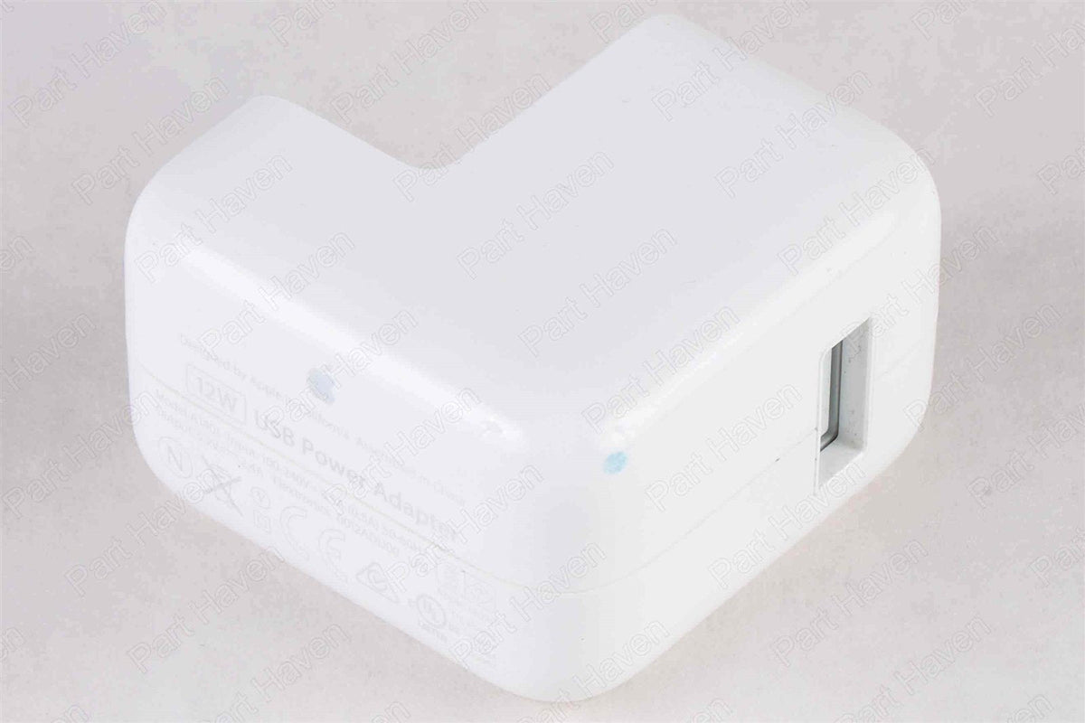 Genuine Apple Power Adapter || 12 Watt || USB Type A || A1401