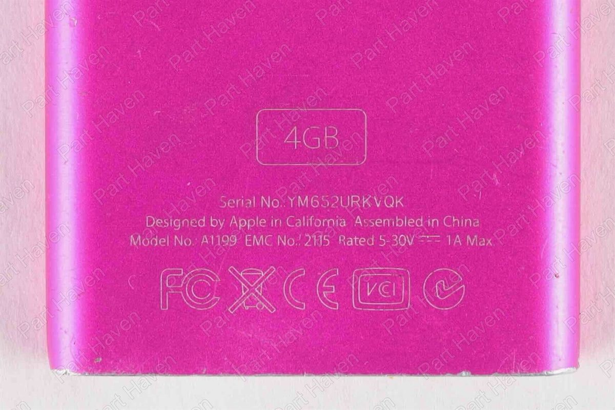 Apple iPod Nano 2nd Generation || A1199 || 4GB MP3 Player || Pink