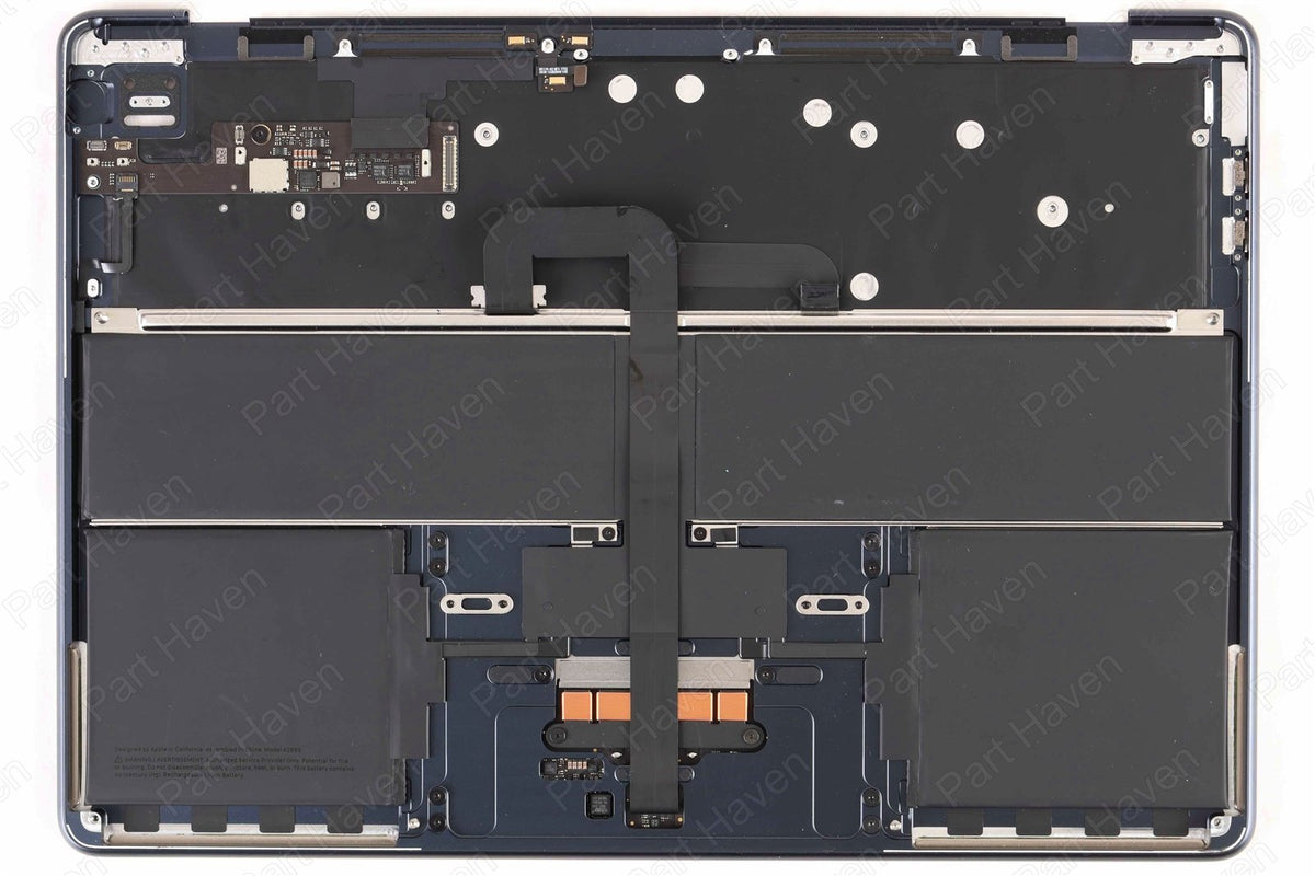 Top Case Keyboard Touchpad Battery - MidNight - Apple M2 13" Macbook Air A2681