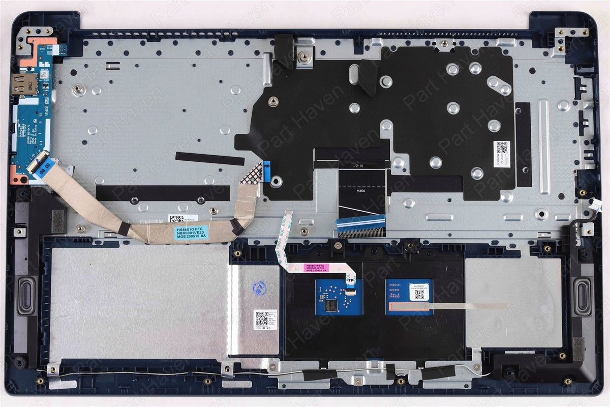 Complete Top Case - Keyboard - Trackpad -15.6" Lenovo IdeaPad 3 15ITL6 - Blue