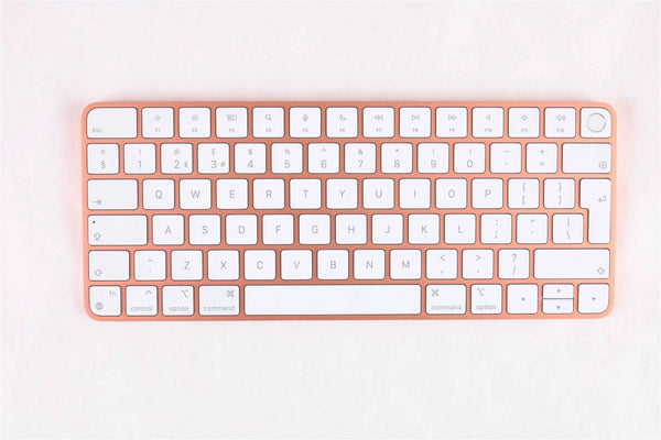 Orange Apple Magic Keyboard W/Touch ID Compact British UK Irish Layout ...