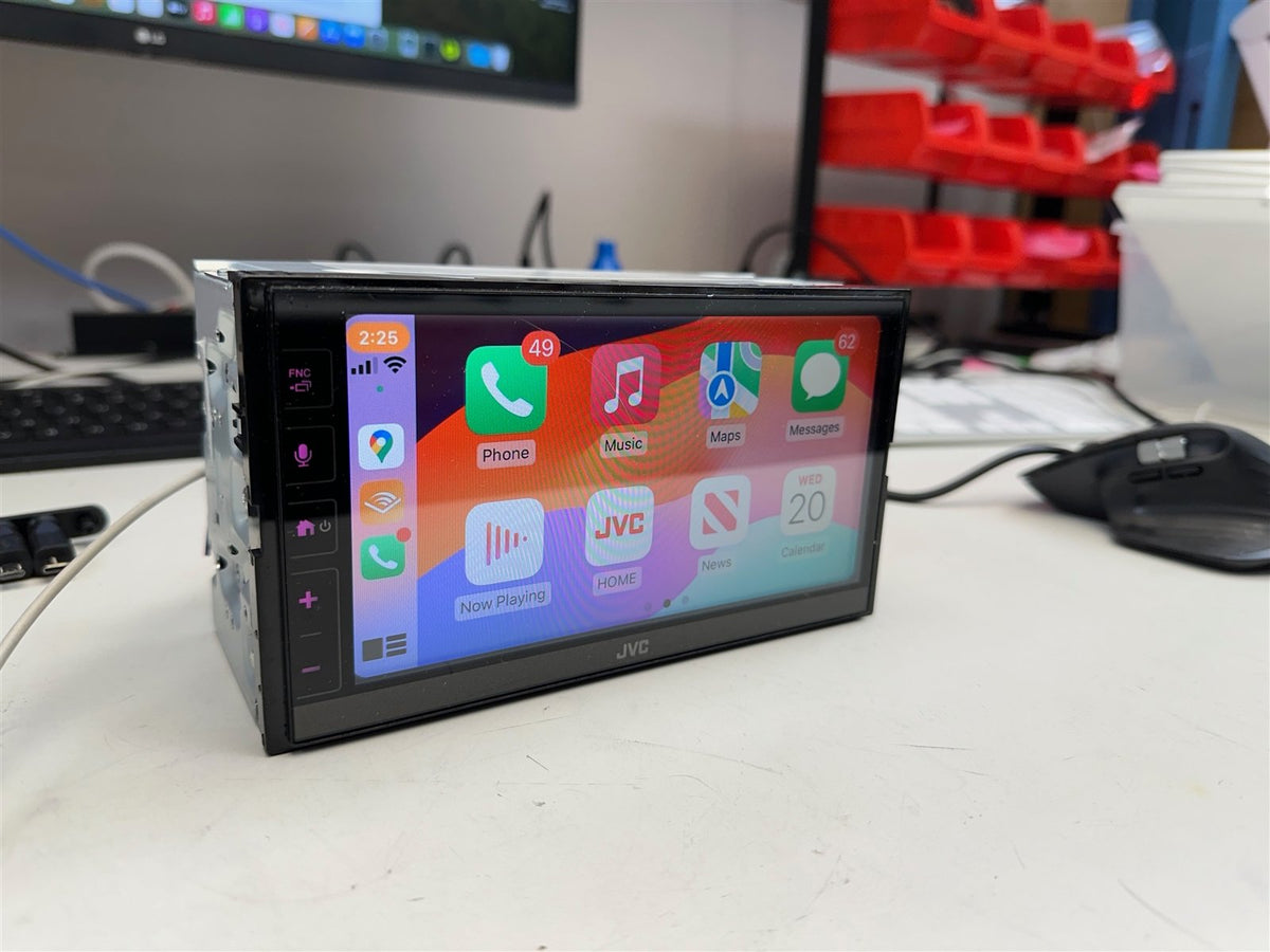 JVC KW-M780BT 6.8" Double-DIN Digital Multimedia Receiver CarPlay - Android Auto