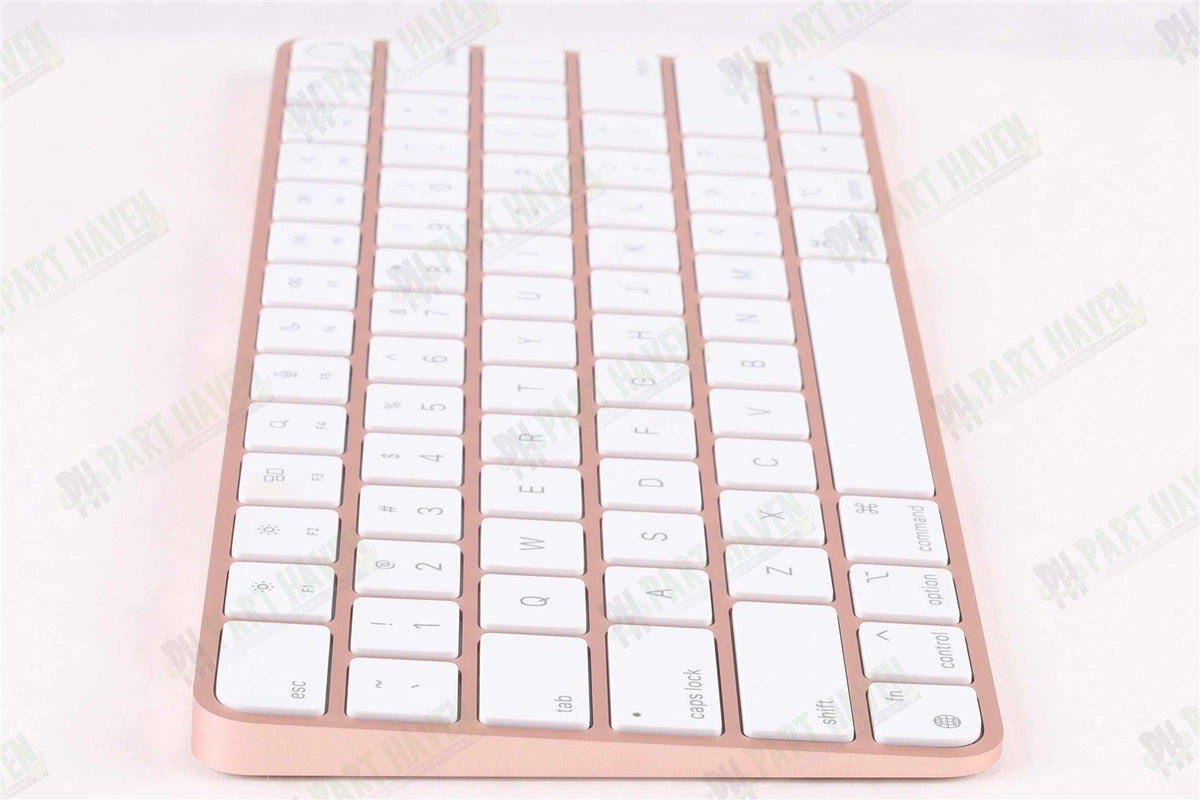 Pink || Apple Magic Keyboard W/Touch ID || Compact Layout No 10 Key || A2449
