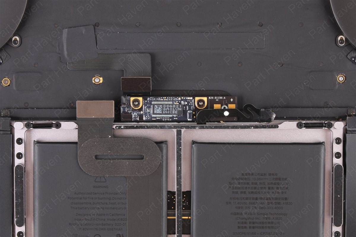 Top Case w/ Battery - Apple 15" Macbook Pro Mid 2017 A1707 || Space Grey